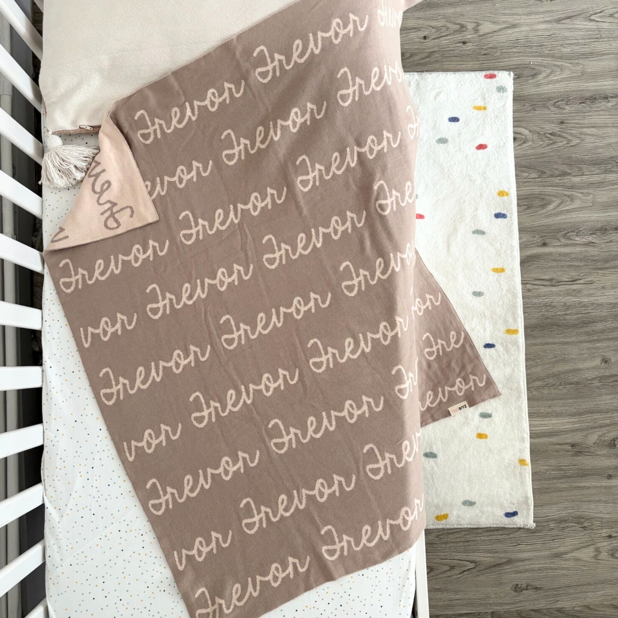 Personalized Blanket for Trevor (95x95cm)