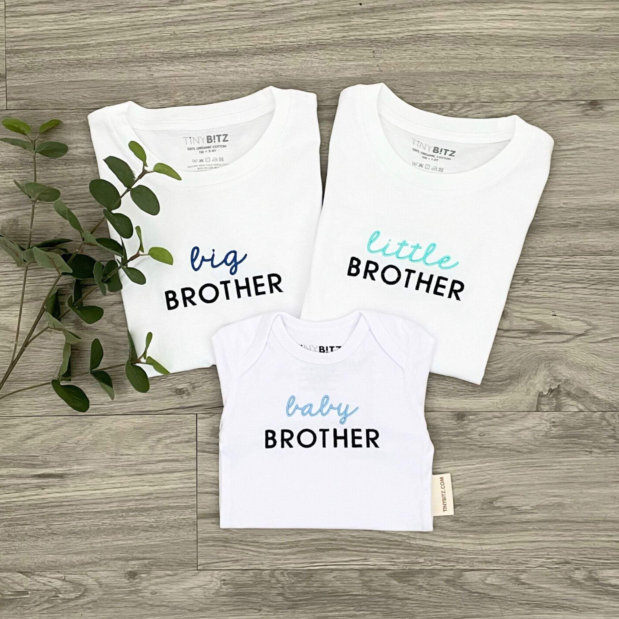 Organic Onesie: Baby Brother