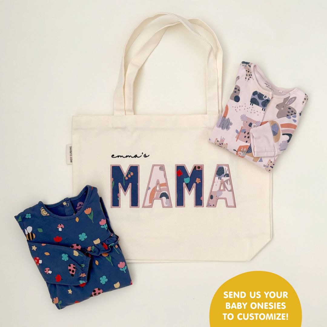 Personalized MAMA Tote Bag