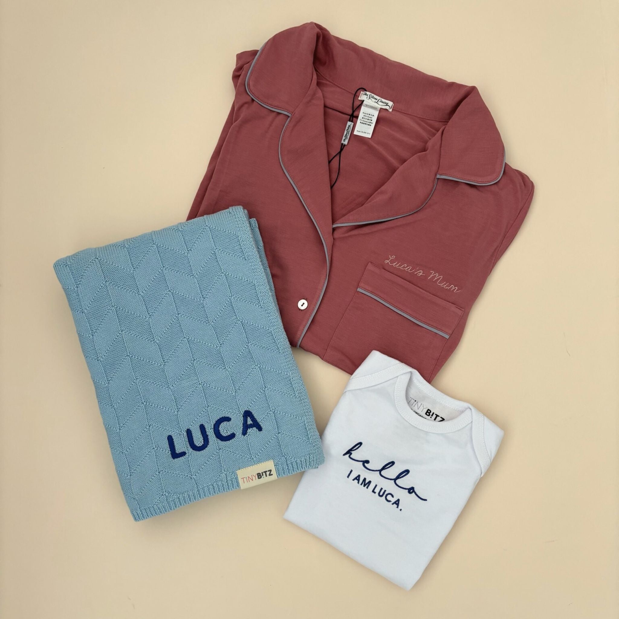 Embroidery Gift Set for Mummy and Baby