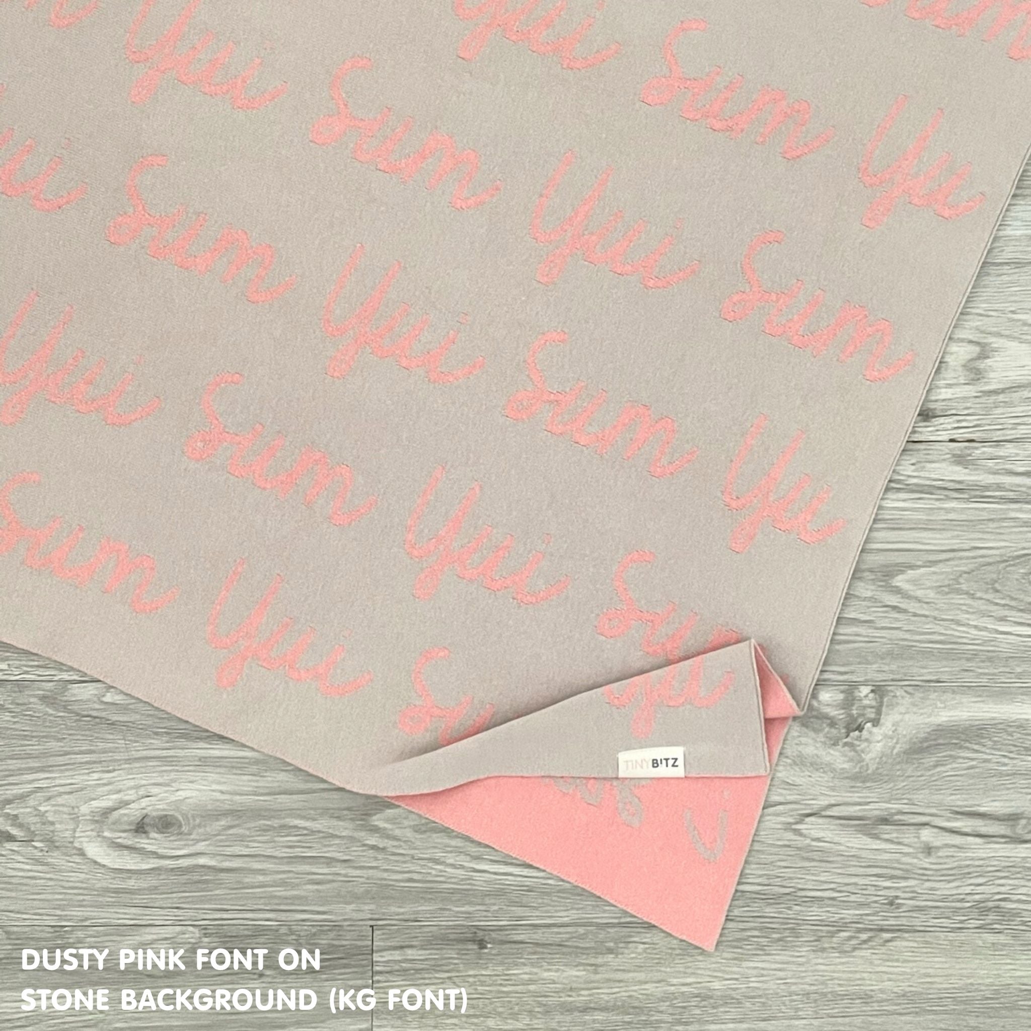 Personalized Blanket for Pets (Stone Background)