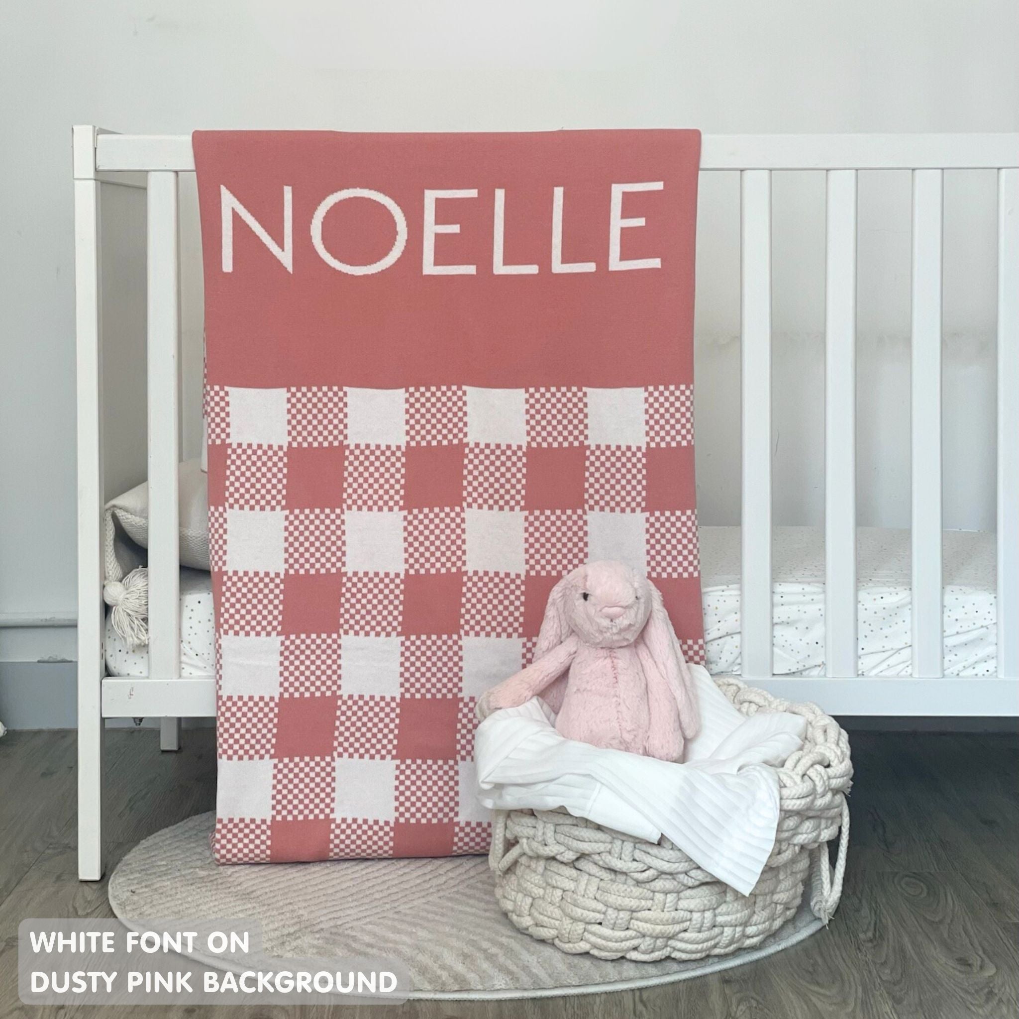 Personalized Blanket for Babies and Kids (The Checks)