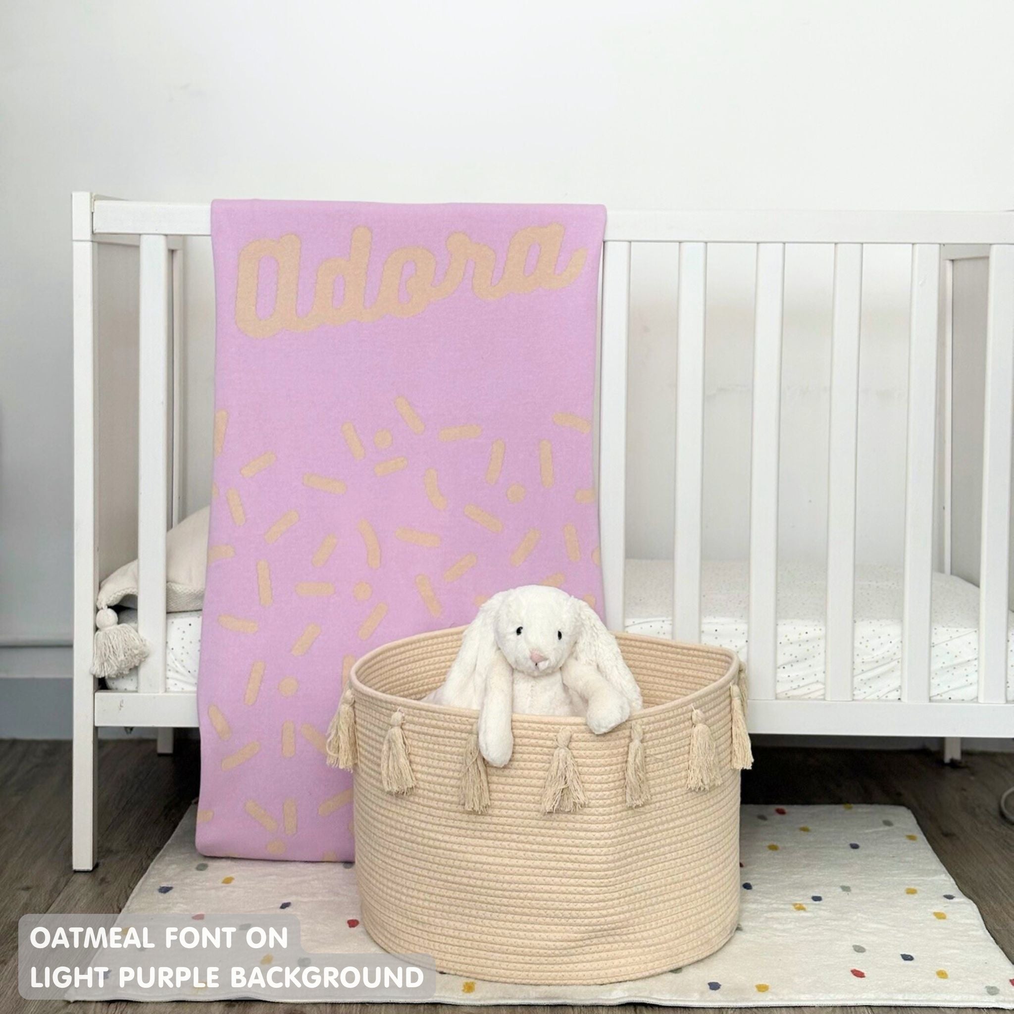 Personalized Blanket for Babies and Kids (The Confetti)