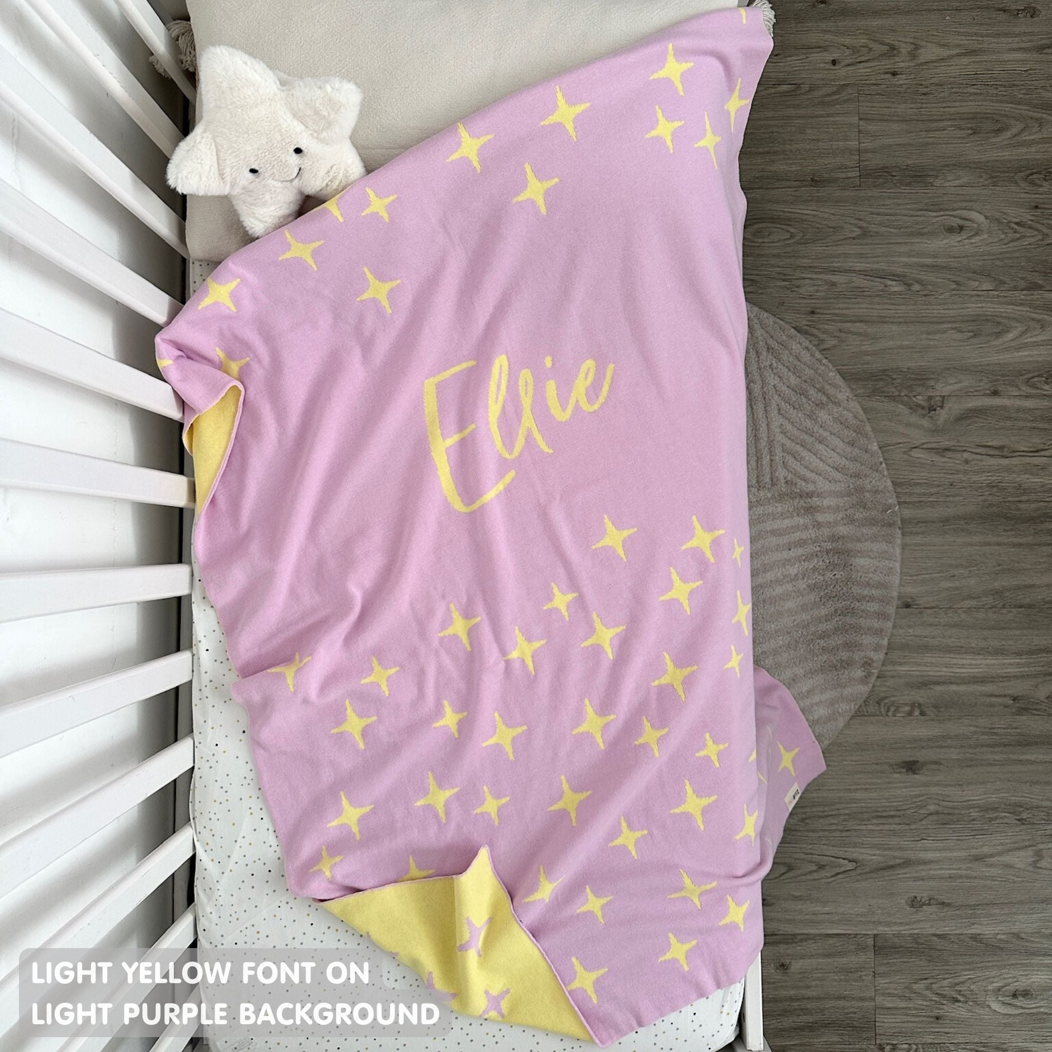 Personalized Blanket for Babies and Kids (The Twinkles)