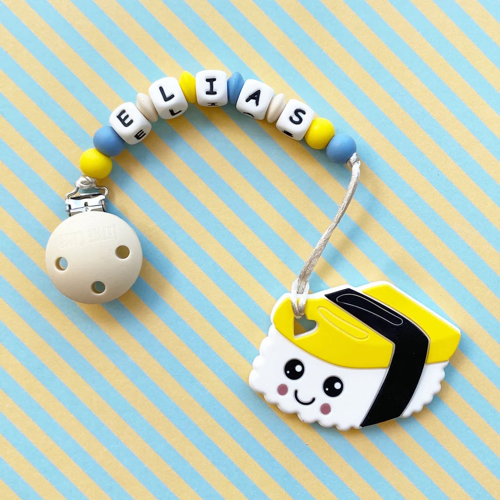 Personalized Teether: Tamago Sushi