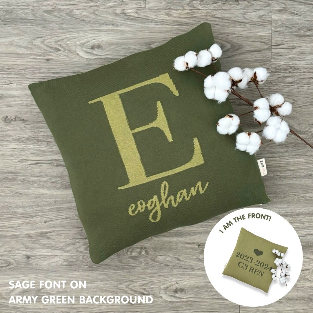 Personalized Teachers Gift Cushion