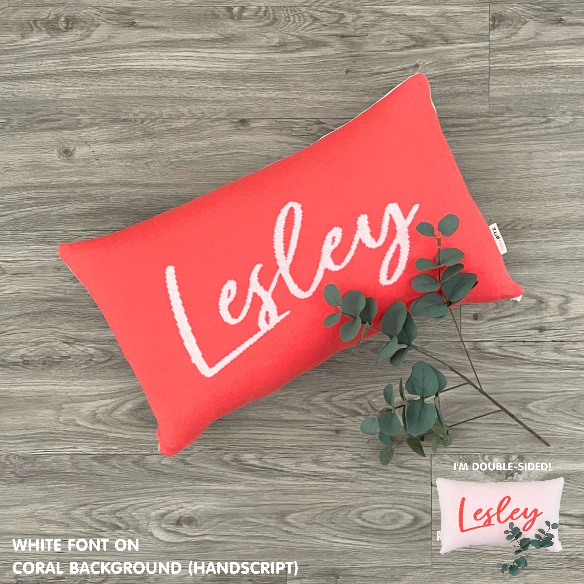 Personalized Rectangular Cushion (Name)