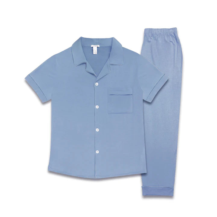 The Silver Lining: Jin (Sky Blue) Men's Pyjama Set