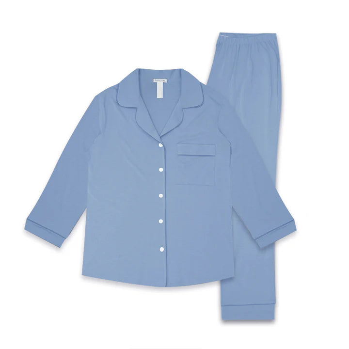 The Silver Lining: Jinny (Sky Blue) Women's Pyjama Set