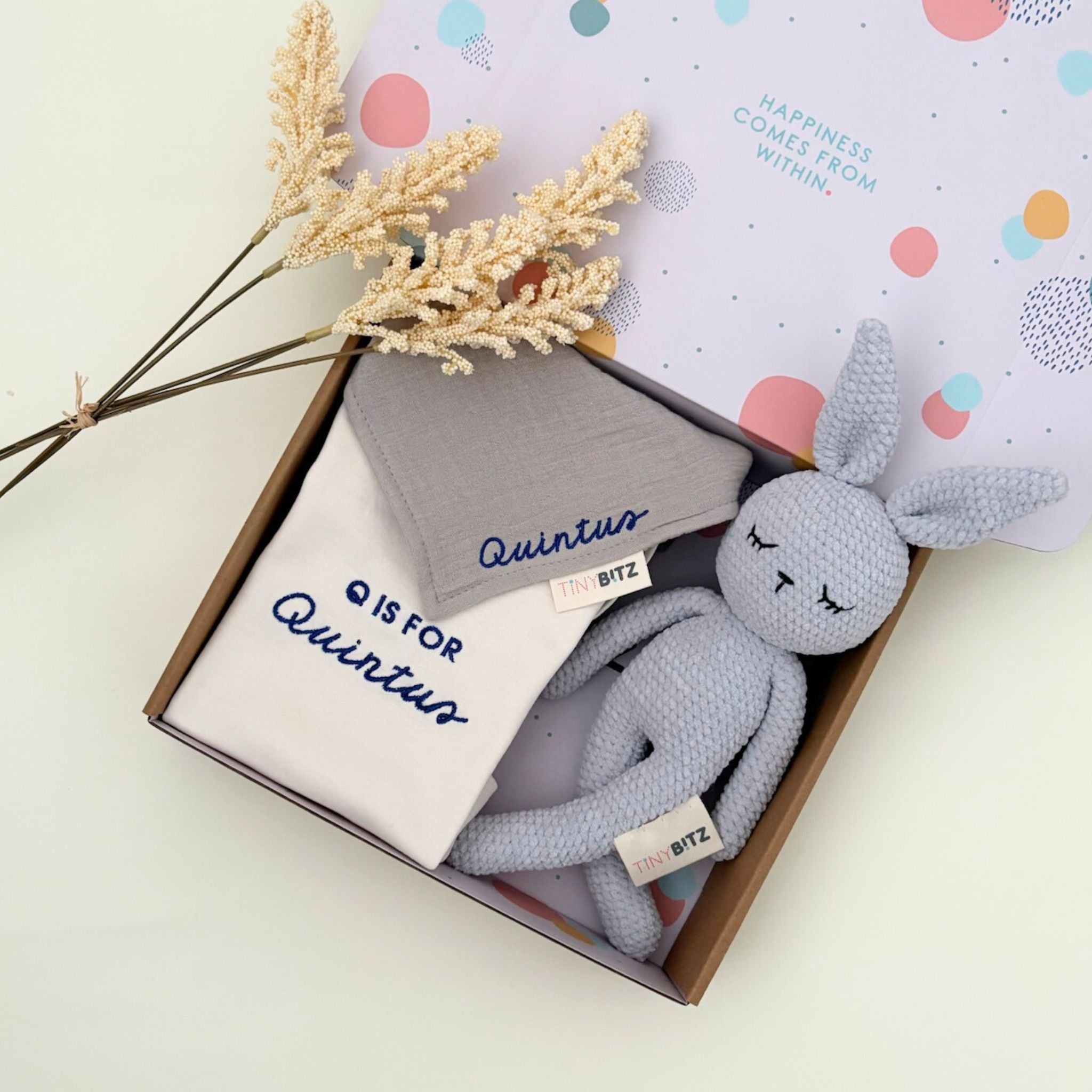 Personalized Gift Set for Baby Boys