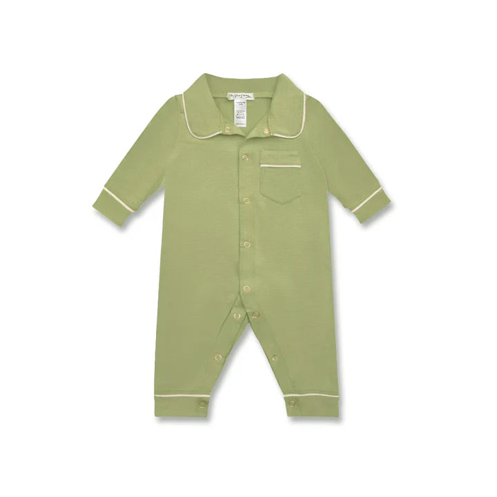 The Silver Lining: Stefani (Sage) Infant's Pyjama Set