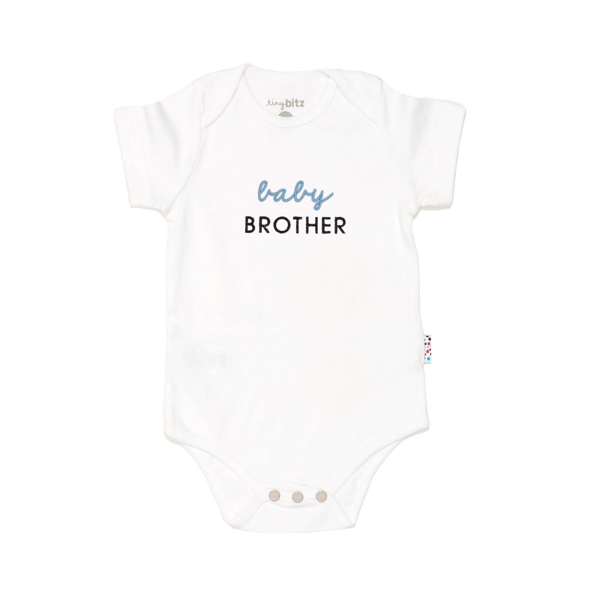 Organic Onesie: Baby Brother