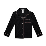 The Silver Lining: Mia (Black) Mini's Pyjama Set