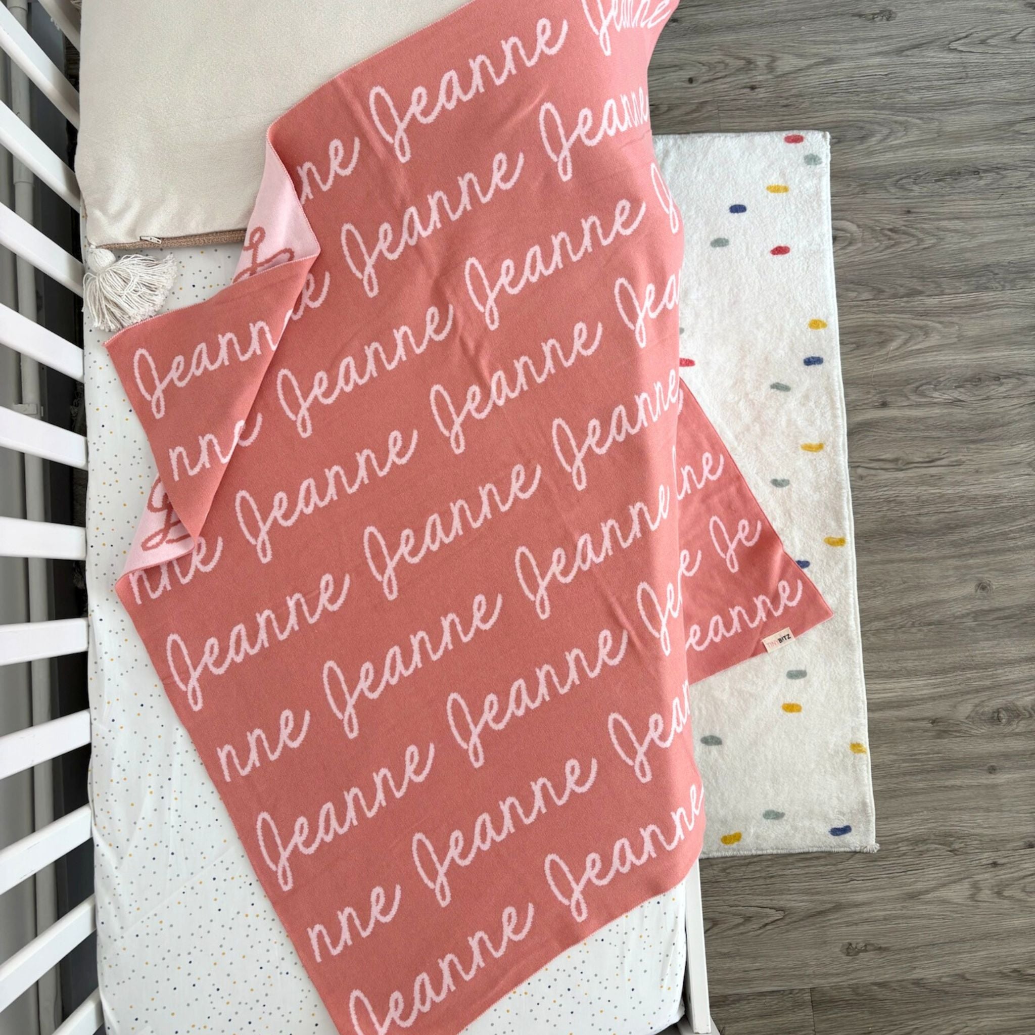 Personalized Blanket for Jeanne (95x95cm)