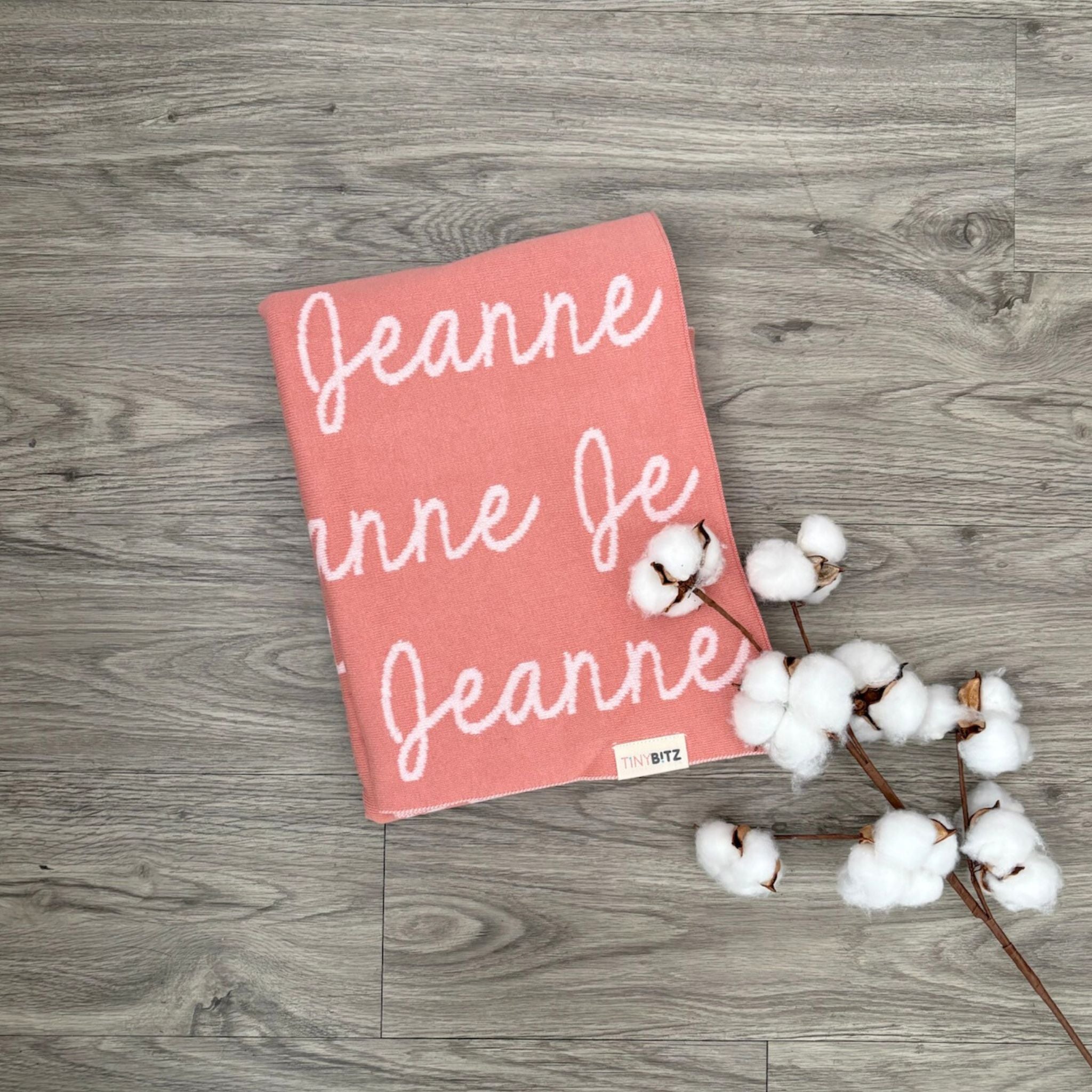 Personalized Blanket for Jeanne (95x95cm)