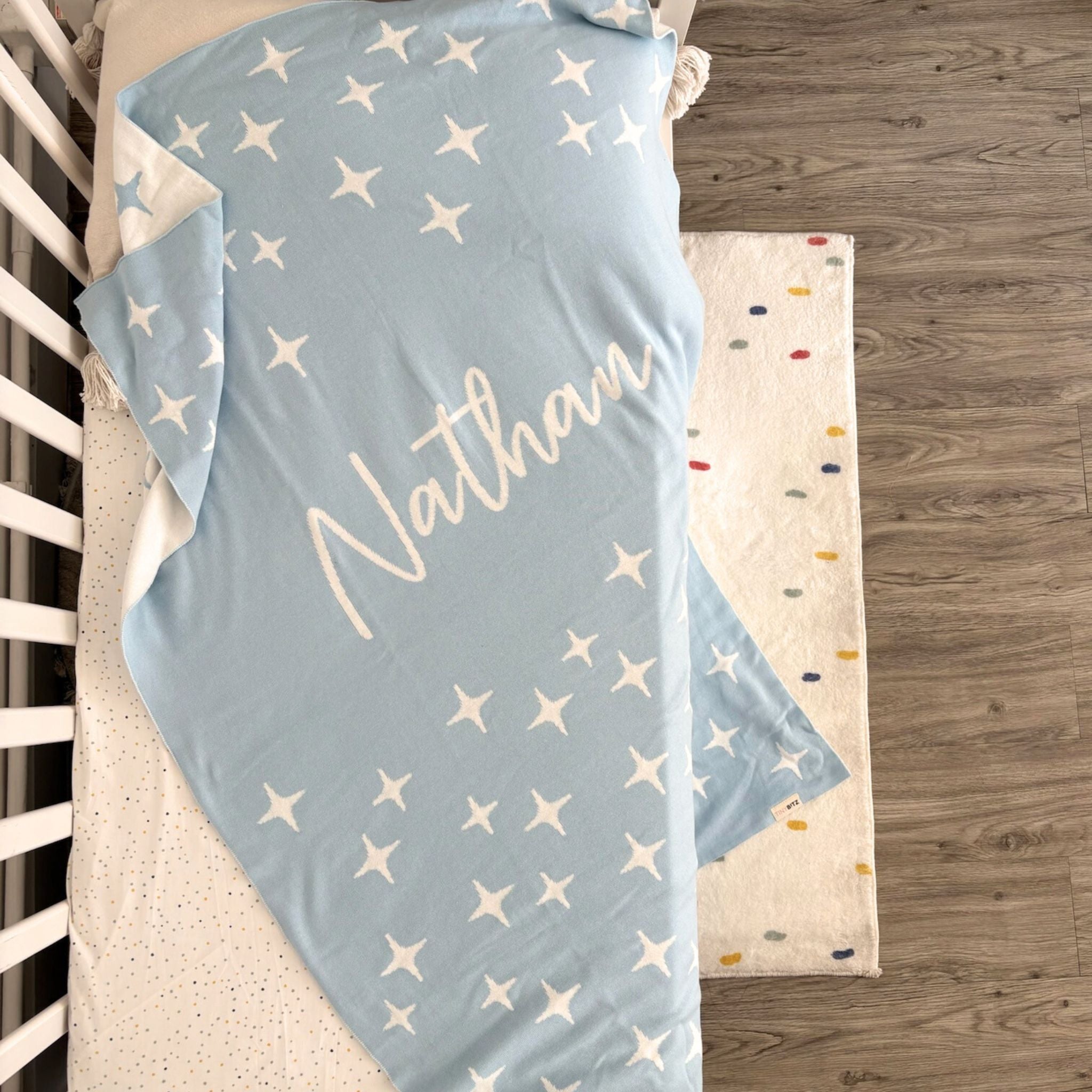 Personalized Blanket for Nathan (90x120cm)
