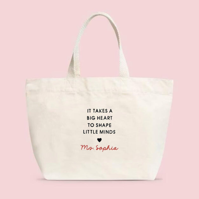 Personalized Tote Bag for Teachers