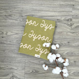 Personalized Blanket for Tyson (95x95cm)