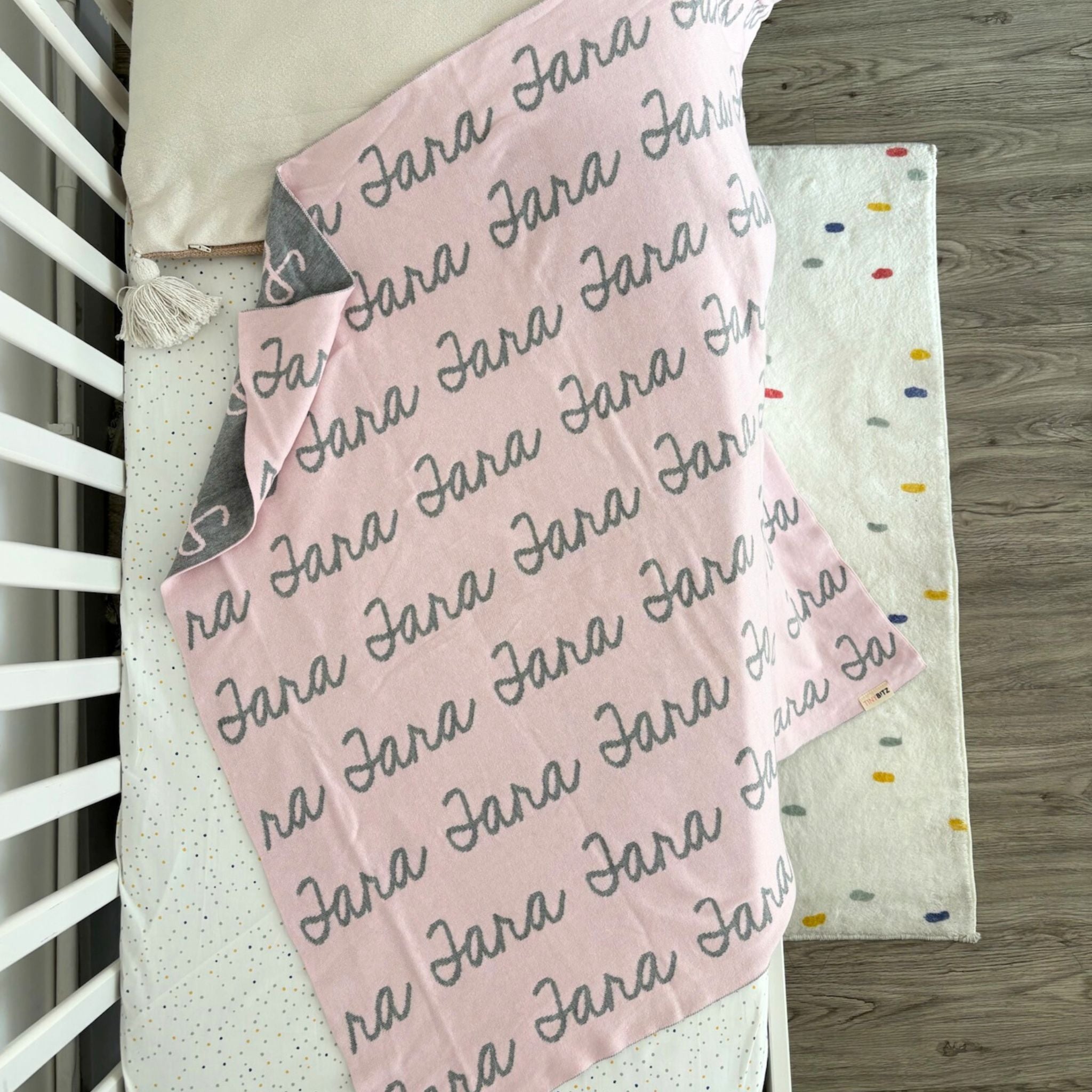 Personalized Blanket for Tara (95x95cm)