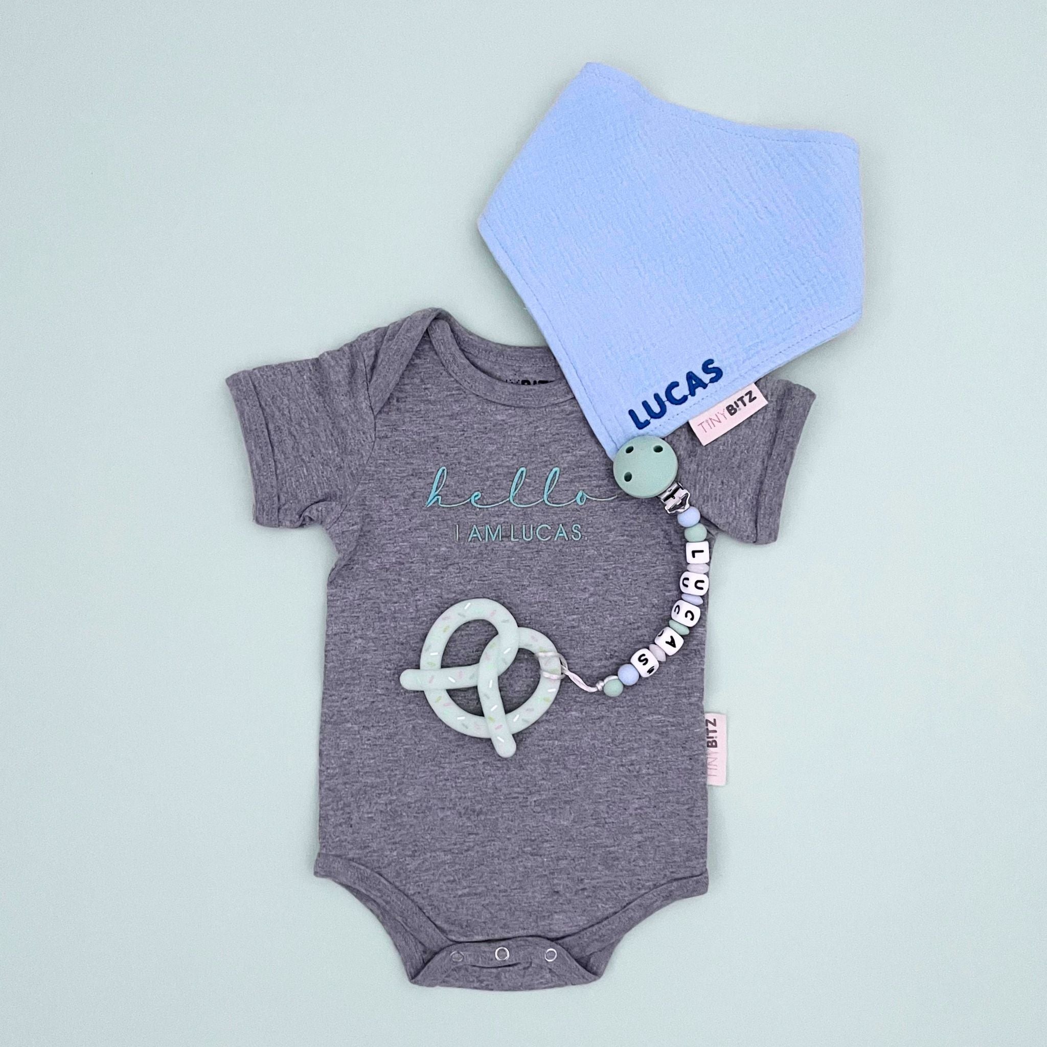 Personalized Gift Set for Baby Boys