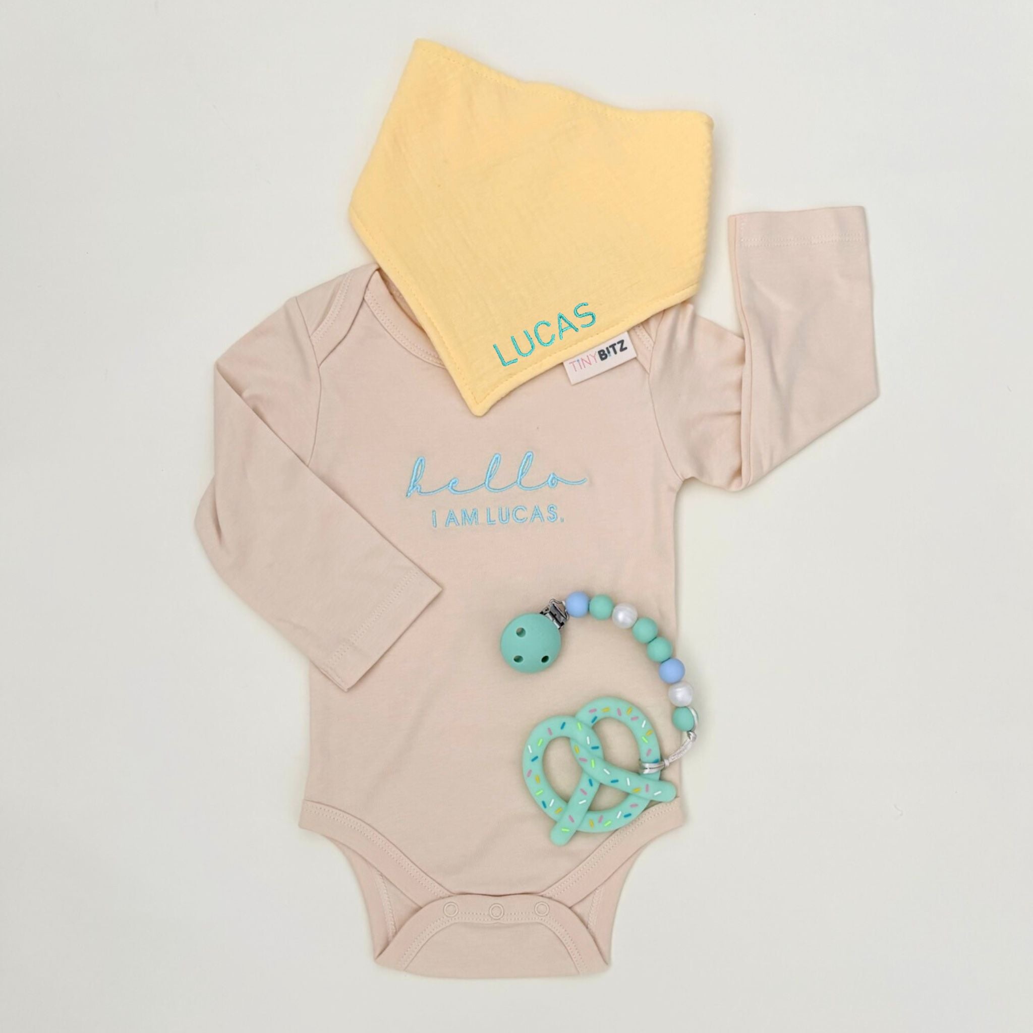 Personalized Gift Set for Baby Boys