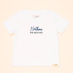 Kids Tee: Big Brother with Name