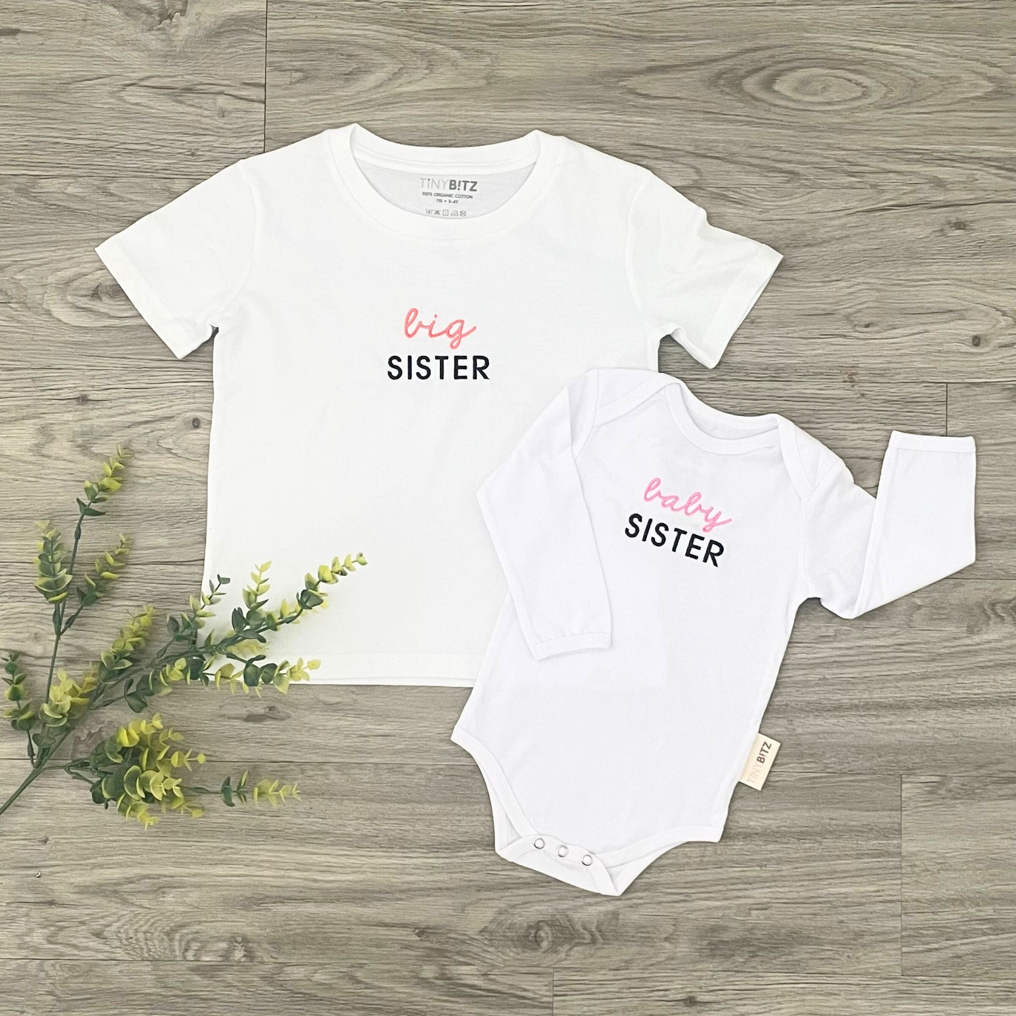 Organic Onesie: Baby Sister