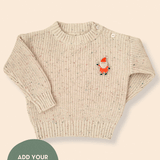 Confetti Sweater for Babies and Kids (Cream)