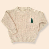 Confetti Sweater for Babies and Kids (Cream)