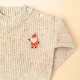 Confetti Sweater for Babies and Kids (Cream)