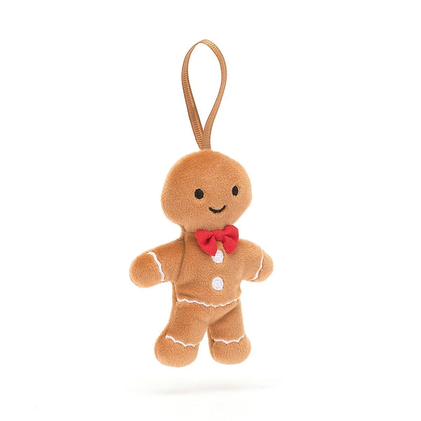 Jellycat Soft Toy: Festive Folly Gingerbread Fred