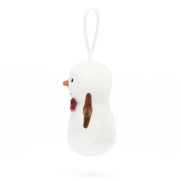 Jellycat Soft Toy: Festive Folly Snowman