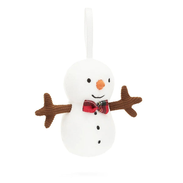 Jellycat Soft Toy: Festive Folly Snowman