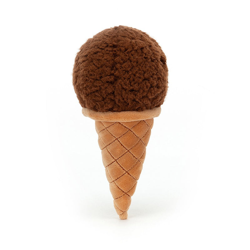 Jellycat Soft Toy: Irresistible Ice Cream Chocolate