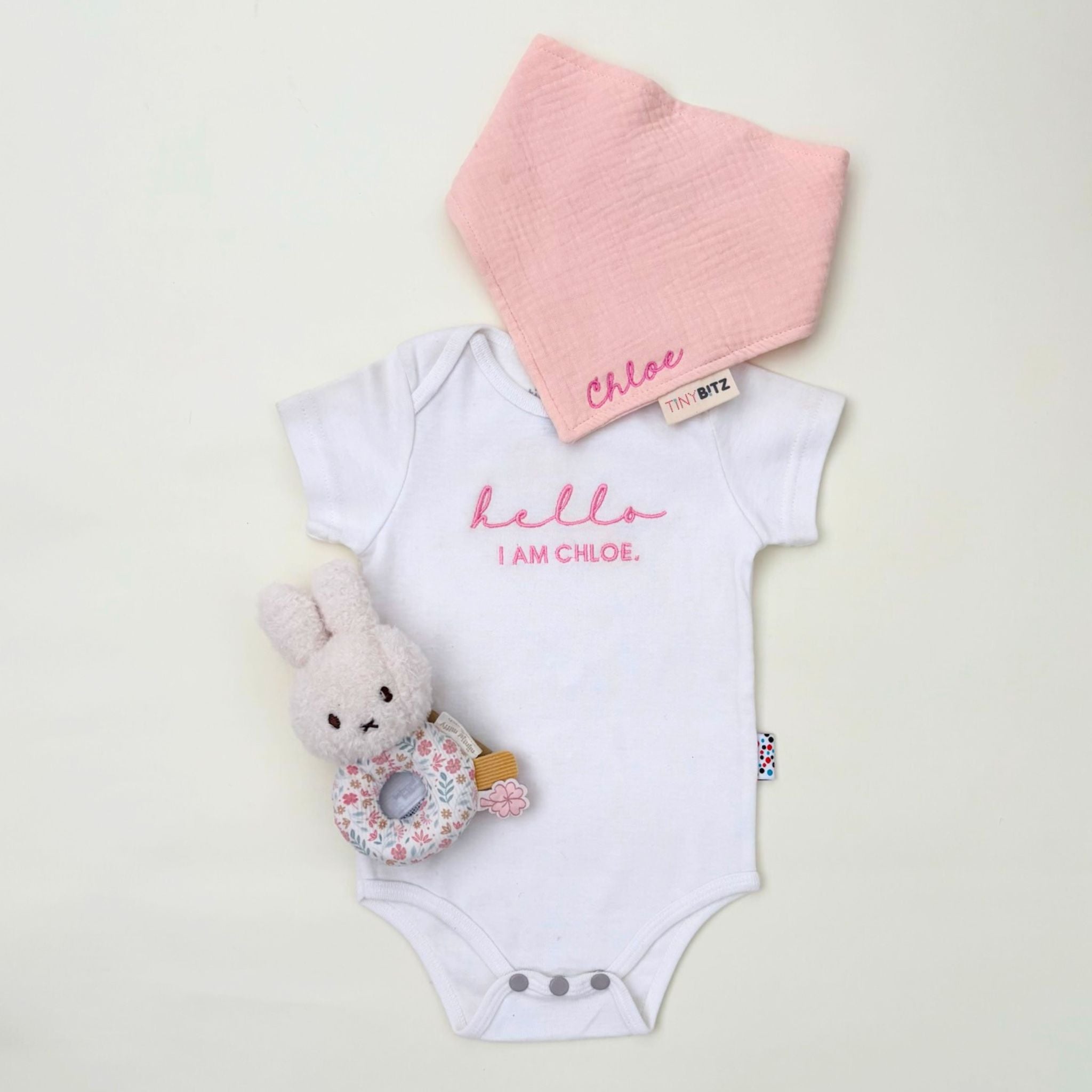 Personalized Miffy Gift Set for Baby Girls