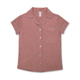 The Silver Lining: Ruby (Dark Rose) Women's Pyjama Set