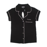 The Silver Lining: Joyce (Black) Women's Pyjama Set