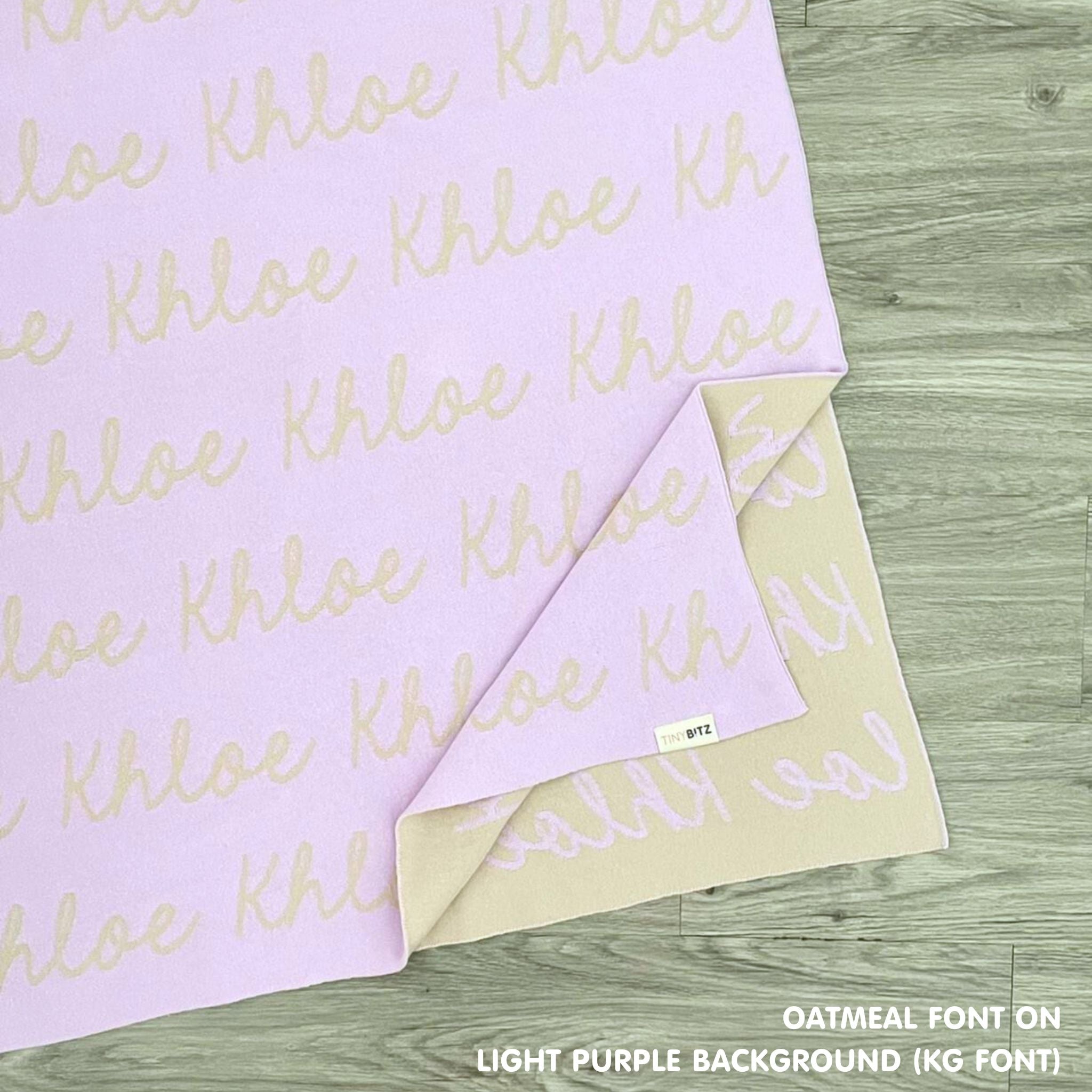 Blanket Colour Combinations (Girls)