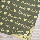 Personalized Blanket for Adults (Army Green Background)
