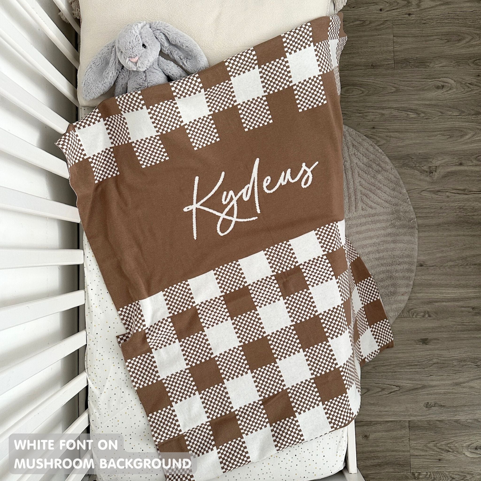 Personalized Blanket for Babies and Kids (The Checks)