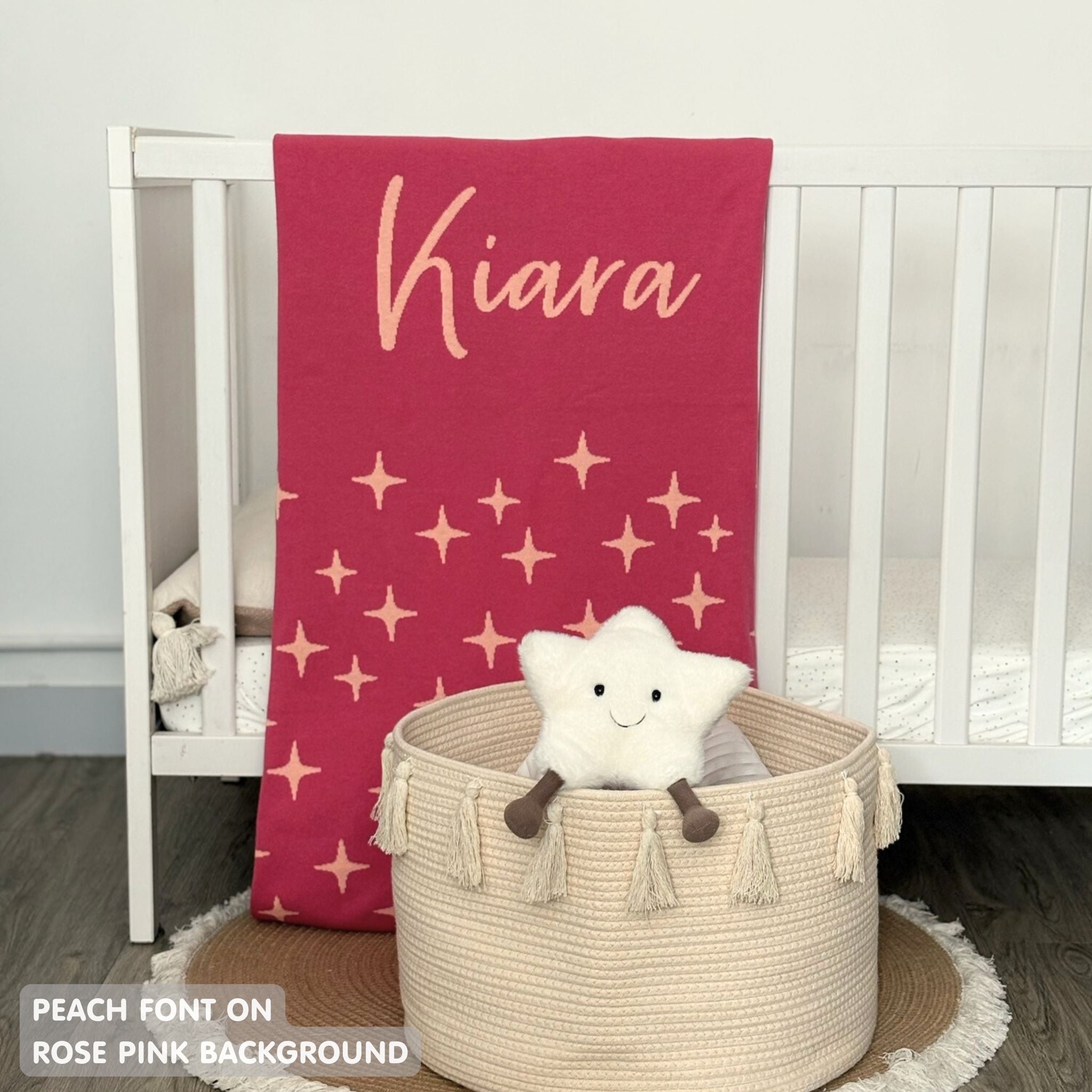 Personalized Blanket for Babies and Kids (The Twinkles)