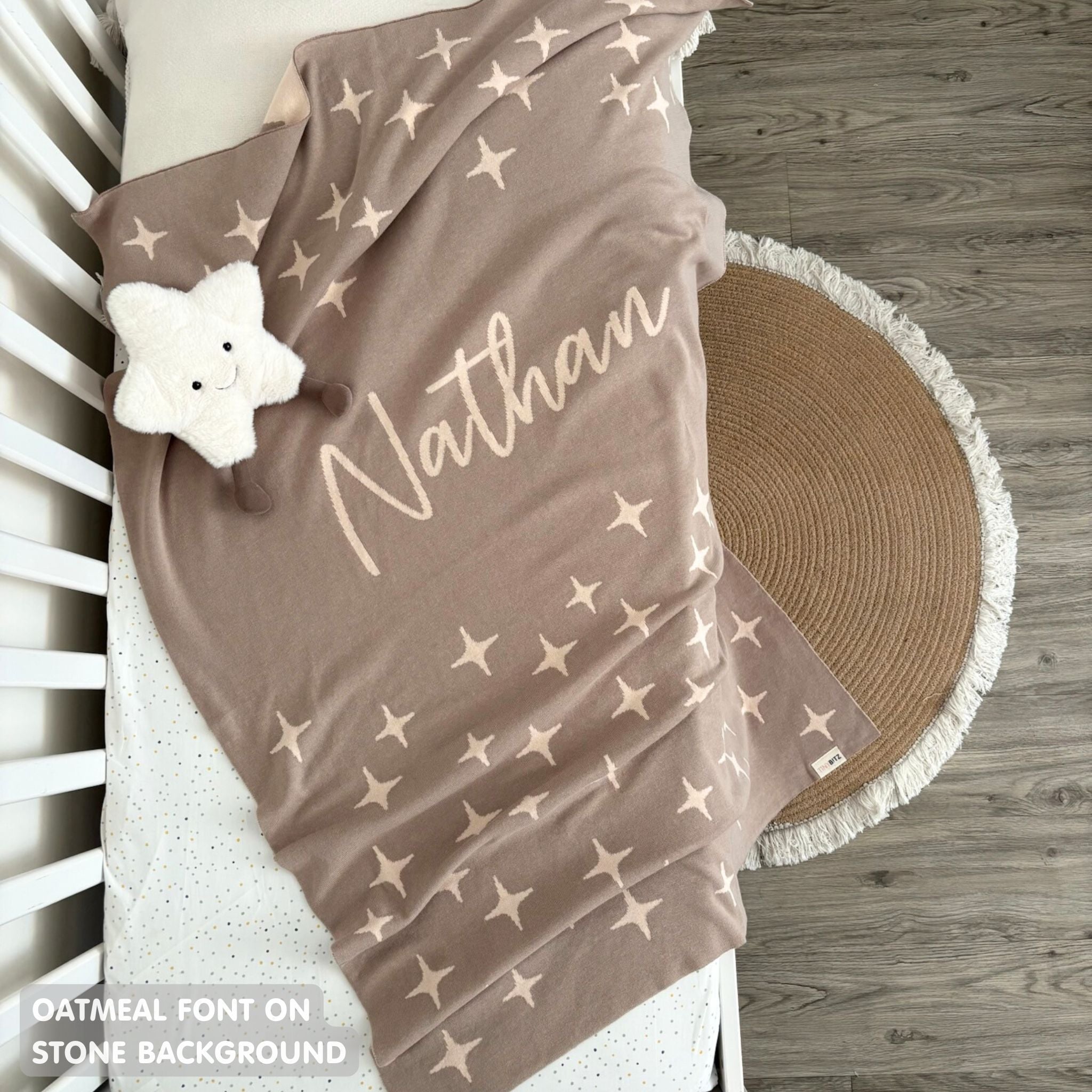 Personalized Blanket for Babies and Kids (The Twinkles)
