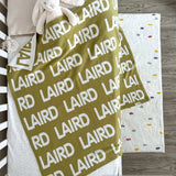 Personalized Blanket for Babies (Sage Background)