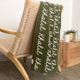Personalized Blanket for Kids (Army Green Background)