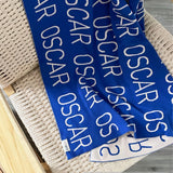 Personalized Blanket for Pets (Blue Background)