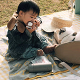 Personalized Blanket for Kids (Light Grey Background)