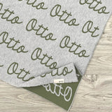 Personalized Blanket for Kids (Light Grey Background)