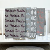 Personalized Blanket for Kids (Light Grey Background)