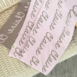 Personalized Blanket for Pets (Light Pink Background)