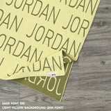 Personalized Blanket for Kids (Light Yellow Background)